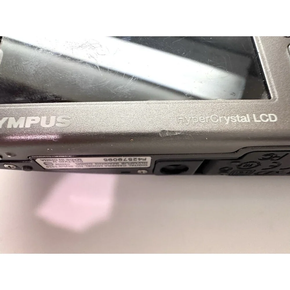Olympus Stylus 1010 10.1MP Digital Camera Black Charger Battery Fujifilm Card